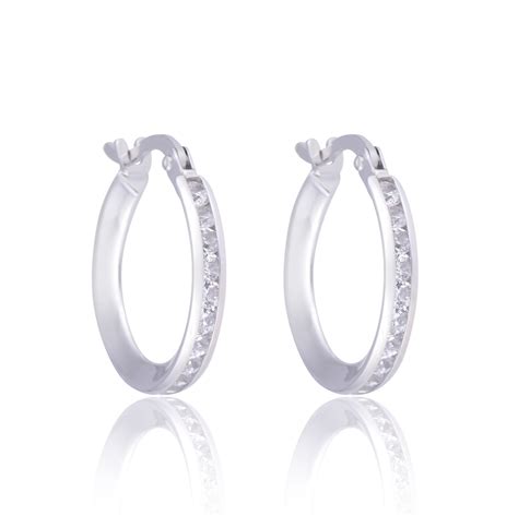 chanel cubic zirconia earrings|Chanel earrings for women.